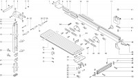 METABO 0910053213 11 TABLE REAR EXTENSION UK/KGT Spare Parts