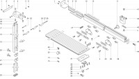 METABO 0910057537 11 TABLE EXTENSION KGS 303 LINKS Spare Parts