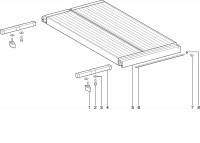 METABO 0910060007 10 TABLE SIDE EXTENSION PKU 250 Spare Parts