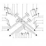 METABO 0910061135 10 WORKSTAND TS 250 Spare Parts