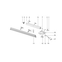 METABO 0910063707 11 RIP FENCE UK 290/333 Spare Parts