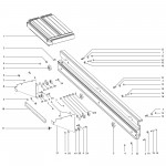 METABO 0910064347 10 SLIDING CARRIAGE UK290/UK333 Spare Parts