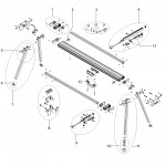 METABO 0910066110 10 WORKSTAND KSU 400 Spare Parts