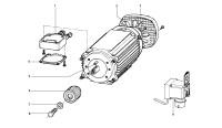 Metabo Motor Acessory 1010014260 11 PK-MOTOR PK 250/4,20 DNB 3 / 400V/50HZ Spare Parts