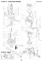 Trend T5EB 240V Variable Speed Router Spare Parts