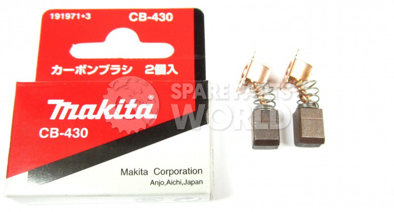 Makita CB430 Carbon Brush Pair Brushes Set BDF460 BHP460 BHR162 BHR200 