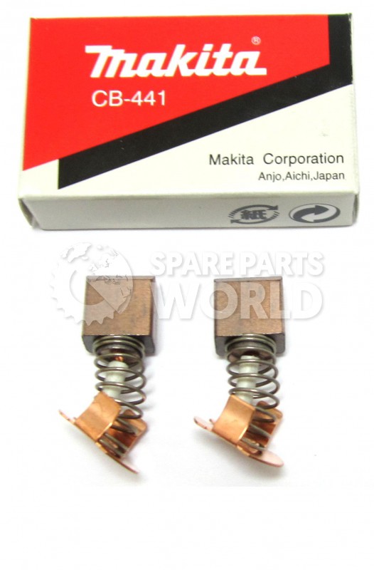 Makita 18V LXT CARBON BRUSH SET CB-441 for Circular/Miter/Reciprocating/Jig Saw 