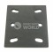 Makita 158324-9 Palm Sander Rubber Backing Baseplate Pad 112mm